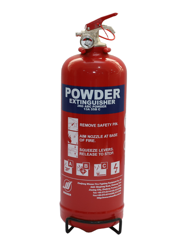 EN3-7  2kg Portable Dry Powder Fire Extinguisher