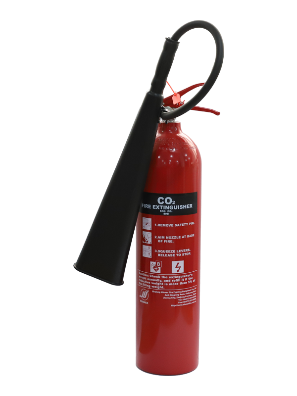 EN3-7 5kg Portable CO2 Fire Extinguisher(PT250bar aluminium alloy)