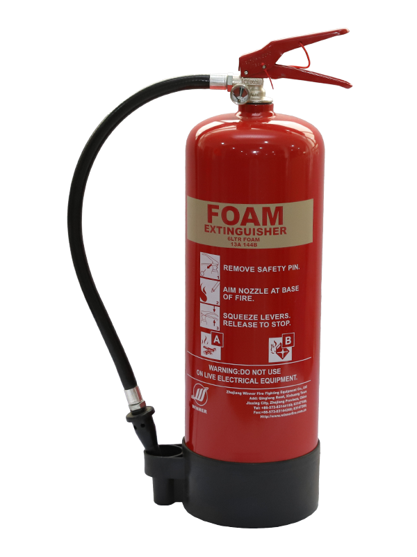 EN3-7  6L  Portable Foam Fire Extinguisher