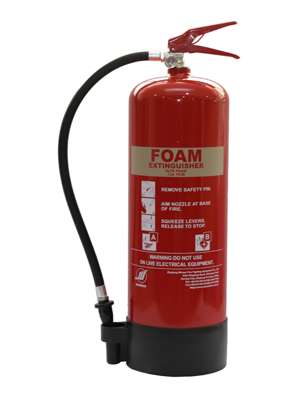 EN3-7  9L  Portable Foam Fire Extinguisher