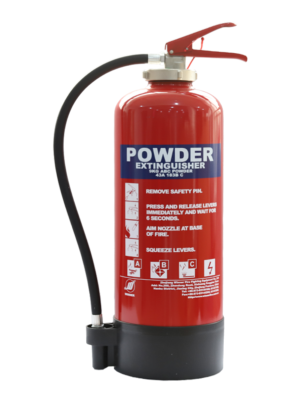 EN3-7 9kg  Portable Dry Powder Fire Extinguisher(With Internal Cartridge)