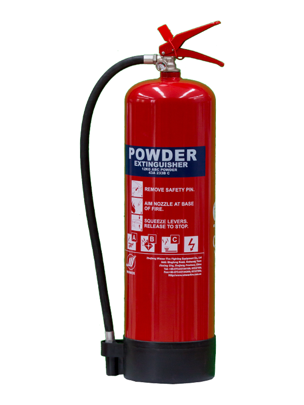 MED Approval 12kg Portable Dry Powder Fire Extinguisher(ABC40%)