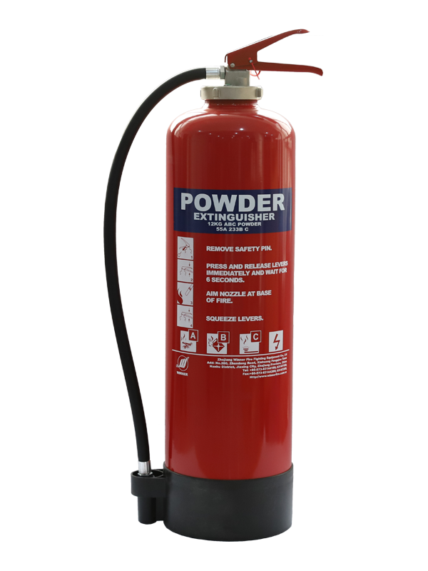 MED Approval 12kg  Portable Dry Powder Fire Extinguisher(With Internal Cartridge)