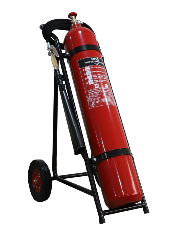 MED Approval 30kg Mobile CO2 Fire(alloy-steel)