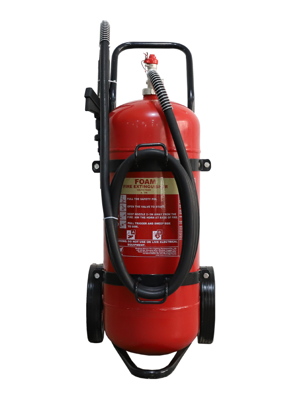 MED Approval  50L Mobile Foam Fire Extinguisher